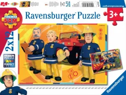 Ravensburger SAM pompier en action - 2 puzzles de 12 pièces