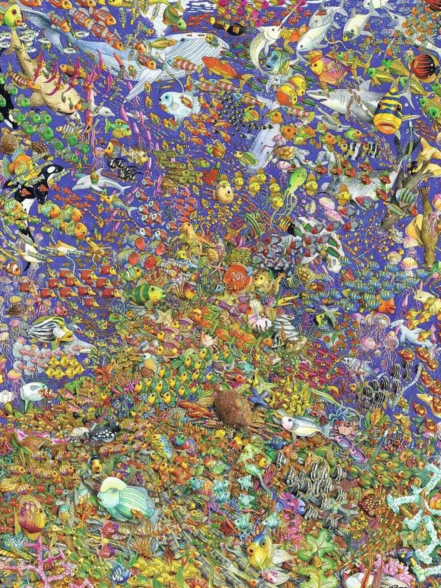 Ravensburger Shoal - puzzle de 1500 pièces