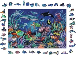 Ravensburger Sous la mer - Puzzle de contour en bois - 500 pièces
