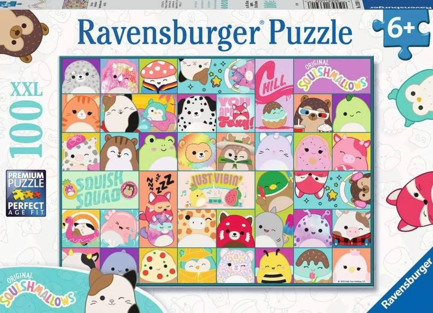 Ravensburger Squishmallows - puzzle de 100 pièces