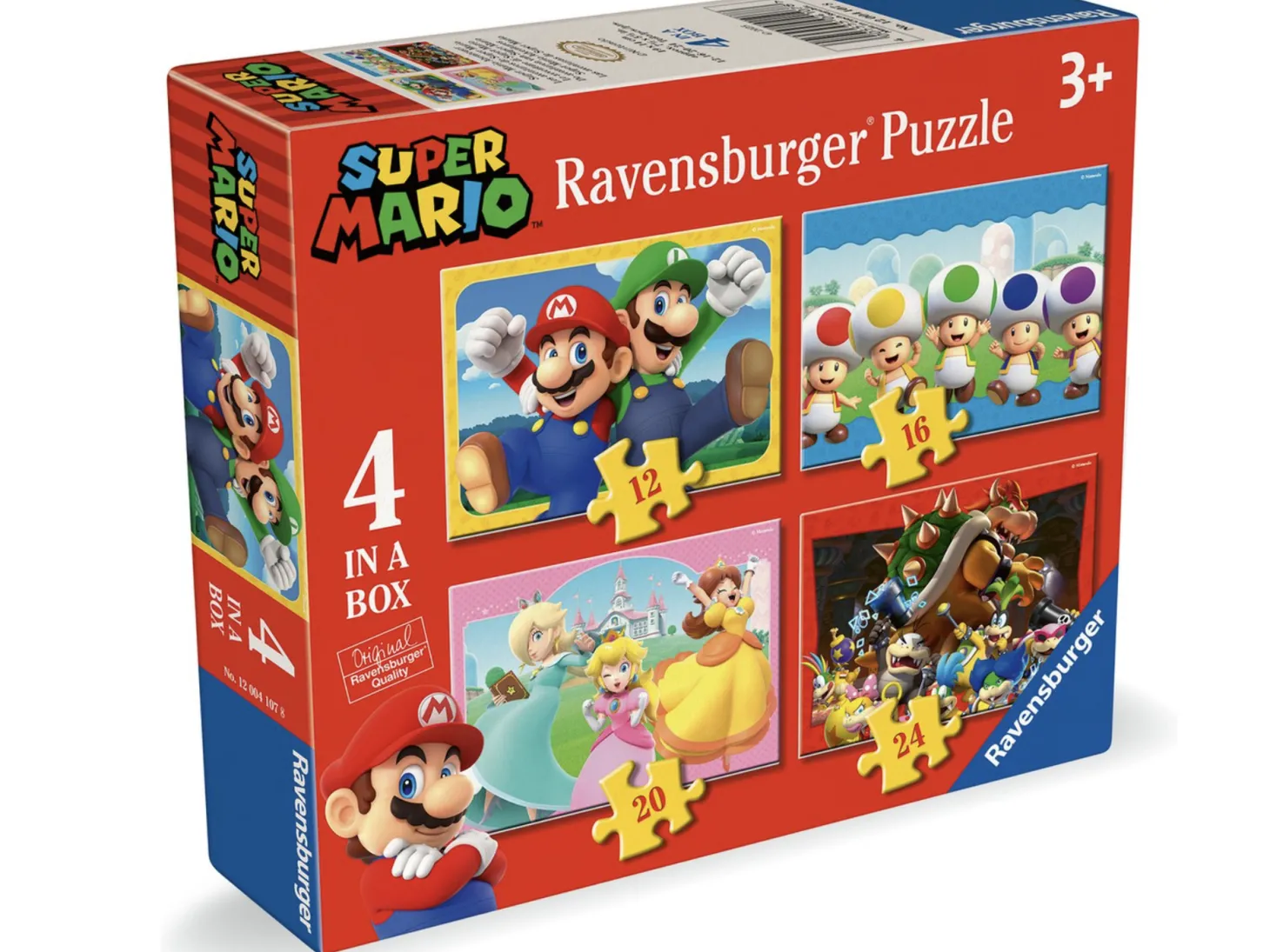 Ravensburger Super Mario - 12+16 +20 +24 pièces