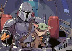 Ravensburger The Mandalorian - puzzle de 1000 pièces