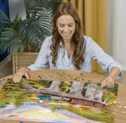 Ravensburger Train sur le viaduc - puzzle de 1500 pièces