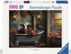 Ravensburger Vache dans le bain - puzzle de 1000 pièces