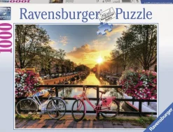 Ravensburger Vélos à Amsterdam - puzzle de 1000 pièces