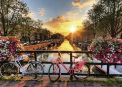 Ravensburger Vélos à Amsterdam - puzzle de 1000 pièces
