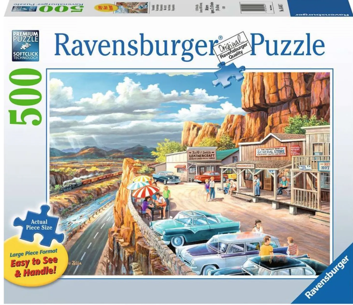 Ravensburger Vue panoramique - 500 pièces XL