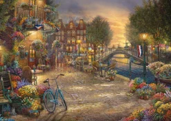 Schmidt Amsterdam - Thomas Kinkade - puzzle de 1000 pièces