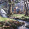 Schmidt Blanche neige - Thomas Kinkade - puzzle de 1000 pièces