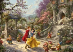 Schmidt Blanche-Neige - Thomas Kinkade - puzzle de 1000 pièces
