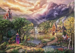 Schmidt Blanche-Neige et la Reine - Thomas Kinkade - puzzle de 1000 pièces