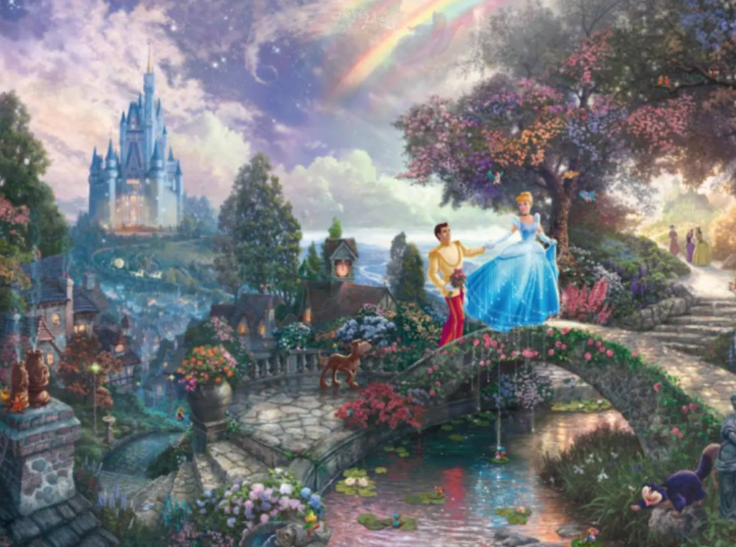 Schmidt Cendrillon - Thomas Kinkade - puzzle de 1000 pièces
