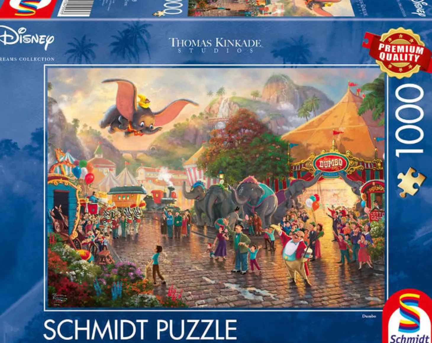 Schmidt Dumbo - Thomas Kinkade - puzzle de 1000 pièces