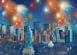 Schmidt Feux d'artifice à la Statue de la Liberté - 1000 pièces