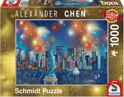 Schmidt Feux d'artifice à la Statue de la Liberté - 1000 pièces