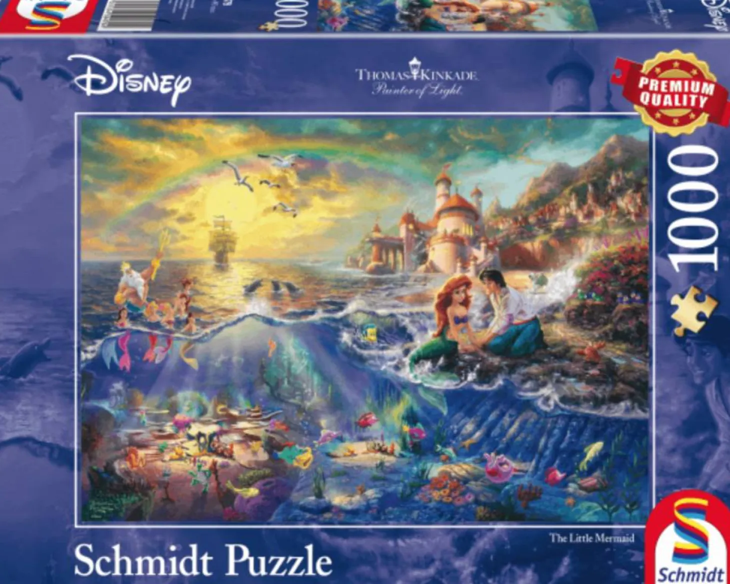 Schmidt La Petite Sirène - Thomas Kinkade - puzzlee de 1000 pièces