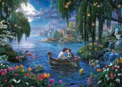 Schmidt La Petite Sirène et le Prince Eric - Thomas Kinkade - puzzle de 1000 pièces