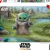 Schmidt Le Mandalorian - Grogu - Thomas Kinkade - puzzle de 1000 pièces