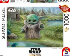 Schmidt Le Mandalorian - Grogu - Thomas Kinkade - puzzle de 1000 pièces