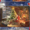 Schmidt Le Père Noël est là - Thomas Kinkade - puzzle de 1000 pièces