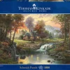 Schmidt Le repos en montagne - Thomas Kinkade - puzzle de 1000 pièces