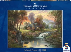 Schmidt Le repos en montagne - Thomas Kinkade - puzzle de 1000 pièces