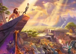 Schmidt Le Roi Lion - Thomas Kinkade - puzzle de 1000 pièces