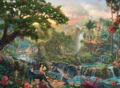 Schmidt Livre de la jungle - Thomas Kinkade - puzzle de 1000 pièces
