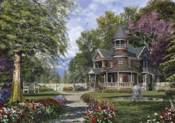 Schmidt Maison de maître avec tour - Dominic Davison - puzzle de 1000 pièces