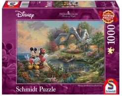 Schmidt Mickey et Minnie Mouse - Thomas Kinkade - puzzle de 1000 pièces