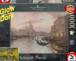 Schmidt Venise - Glow in the Dark - Thomas Kinkade - puzzle de 1000 pièces