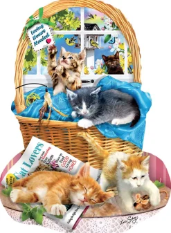 SUNSOUT Chatons gratuits - puzzle de 1000 pièces