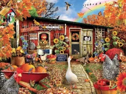 SUNSOUT Chicken Crossing - puzzle de 500 XXL pièces