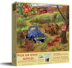 SUNSOUT Cueillez vos propres pommes - puzzle de 500 XXL pièces