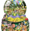 SUNSOUT Globe de Pâques - puzzle de 1000 pièces