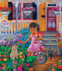 SUNSOUT Grandma's Garden - puzzle de 300 XXL pièces