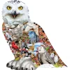 SUNSOUT Hibou des neiges - puzzle de 650 pièces