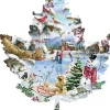 SUNSOUT L'hiver sur le lac - puzzle de 1000 pièces