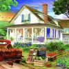 SUNSOUT Our Country Home - puzzle de 550 pièces