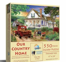 SUNSOUT Our Country Home - puzzle de 550 pièces