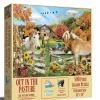 SUNSOUT Out in the Pasture - puzzle de 500 XXL pièces