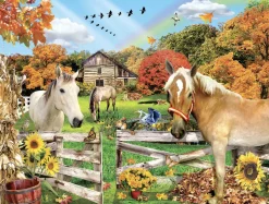 SUNSOUT Out in the Pasture - puzzle de 500 XXL pièces