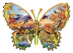 SUNSOUT Papillon d'automne - puzzle de 1000 pièces