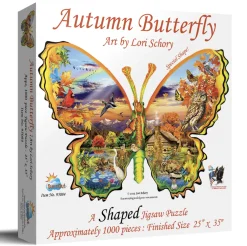 SUNSOUT Papillon d'automne - puzzle de 1000 pièces