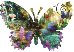 SUNSOUT Papillon de forêt - puzzle de 1000 pièces