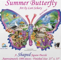 SUNSOUT Papillon d'été - puzzle de 1000 pièces