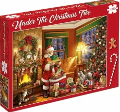 Tucker's Fun Factory Under The Christmas Tree - Puzzle de Noël - 1000 pièces